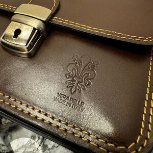 Italian Leather Satchel / Purse